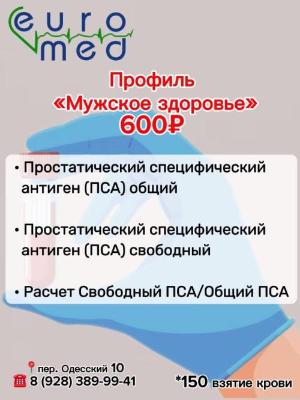 Профиль "Мужское здоровье"